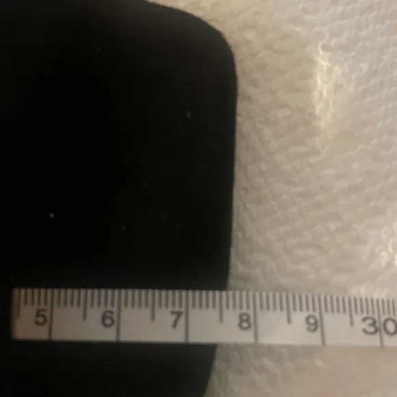 Coach Black Laurence luxe velvet suede slip on
mule sandals, NWT size 11 - Picture 7 of 8